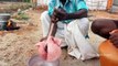 Goat LUNGS Prepared by my daddy / Very old traditional style / VILLAGE FOOD FACTORY