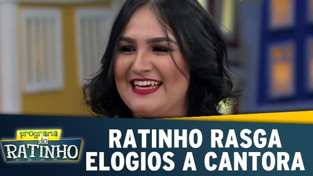 Moça impressiona e Ratinho rasga elogios