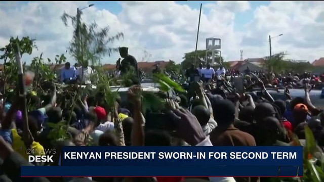 i24NEWS DESK | Kenyan president sworn-in for second term | Tuesday, November 28th 2017