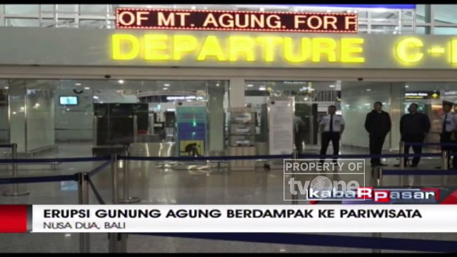 Gunung Agung Meletus Pengaruhi Perekonomian Bali