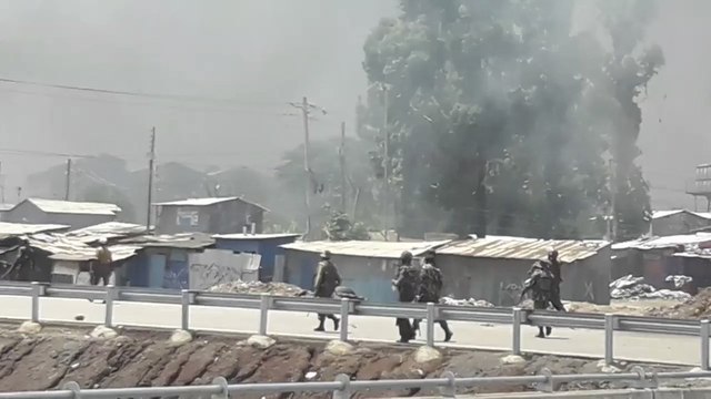 Police Deployed to Opposition Rally as Uhuru Kenyatta Sworn In for Second Term