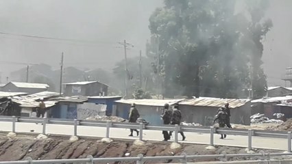 Police Deployed to Opposition Rally as Uhuru Kenyatta Sworn In for Second Term