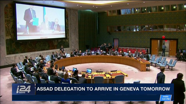 i24NEWS DESK | 8th round of Syria peace talks open in Geneva | Tuesday, November 28th 2017