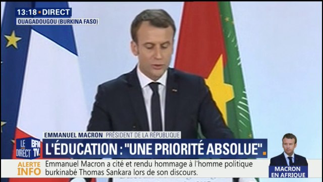 Emmanuel Macron souhaite doubler les partenariats universitaires avec l'Afrique