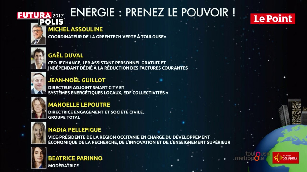 Futurapolis 2017 - Energie : Prenez le pouvoir !