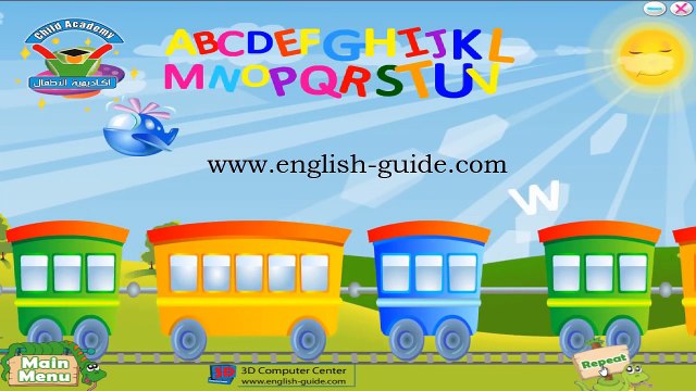 تعليم الاطفال اللغة الفرنسية اغنية جميلة لتعليم الحروف-Chansons enfantines