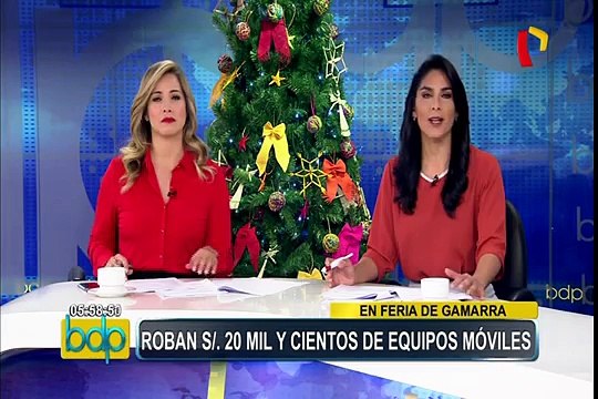La Victoria: roban decenas de celulares en feria de Gamarra