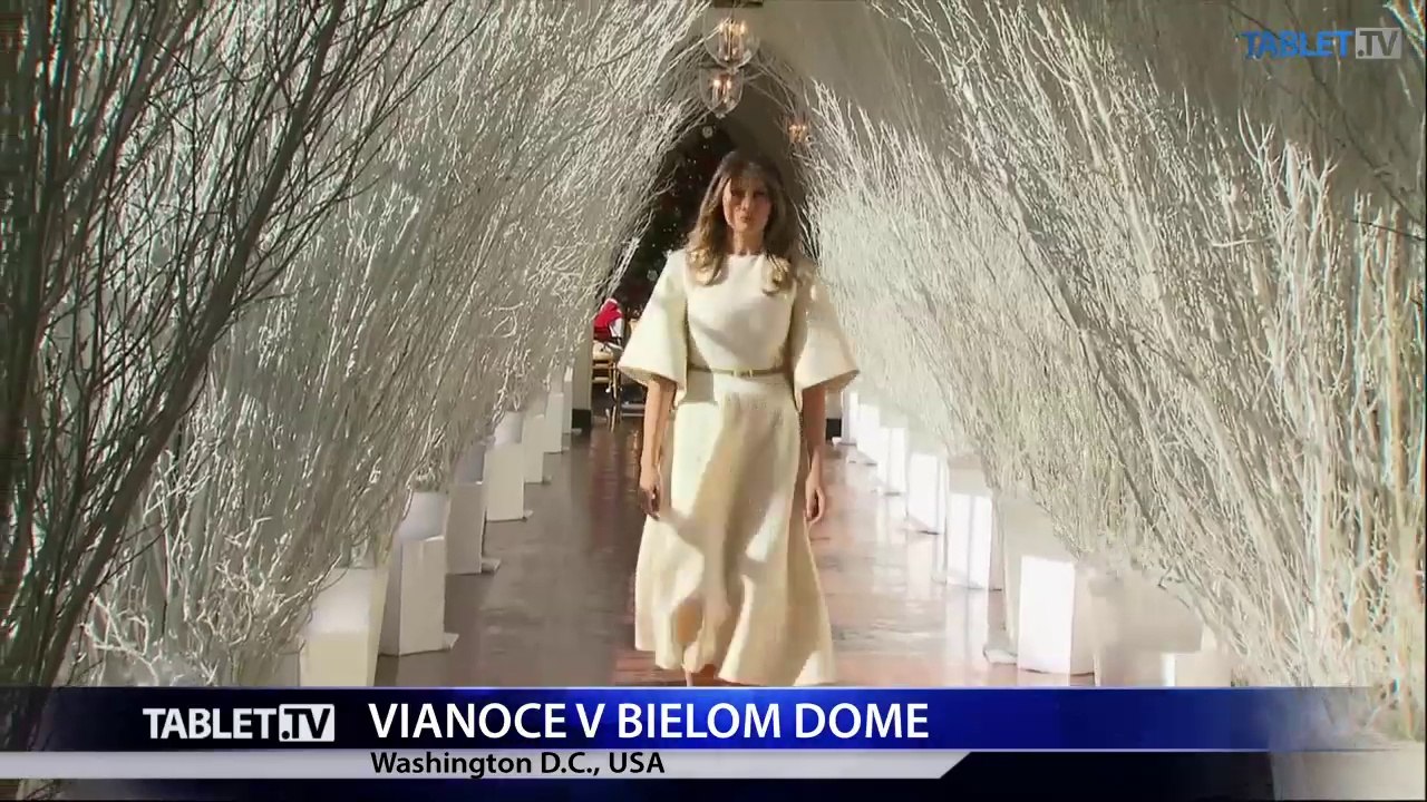 Šťastné a veselé: Prvá dáma zvolila v Bielom dome klasickú výzdobu