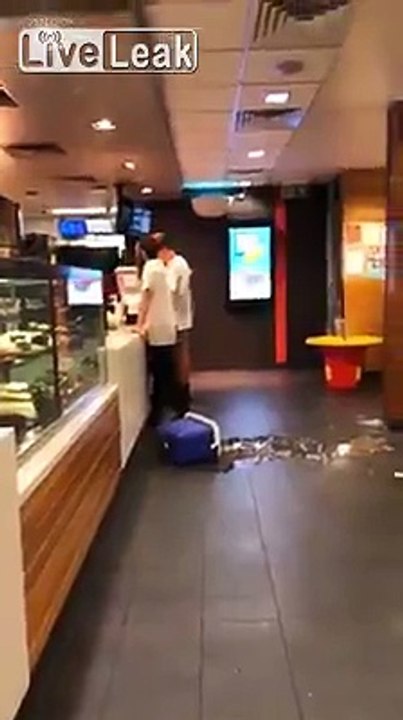 Live leaker refused food.