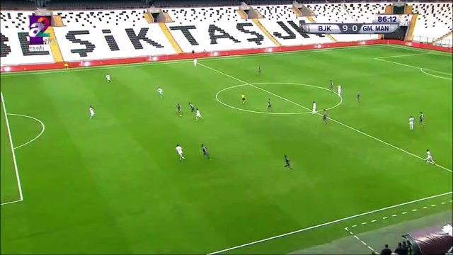 9-0 Mustafa Pektemek Goal Turkey Turkiye Kupasi Round 5 - 28.11.2017 Besiktas JK 9-0 Manisaspor