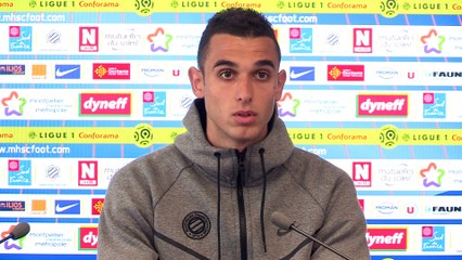 Ellyes Skhiri avant EAG vs MHSC