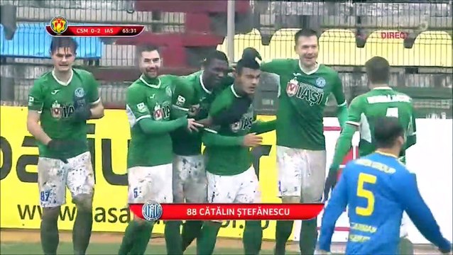 0-2 Cătălin Ștefănescu Goal Romania Cupa Romaniei Round 6 - 28.11.2017 Unirea Slobozia 0-2 CSM...