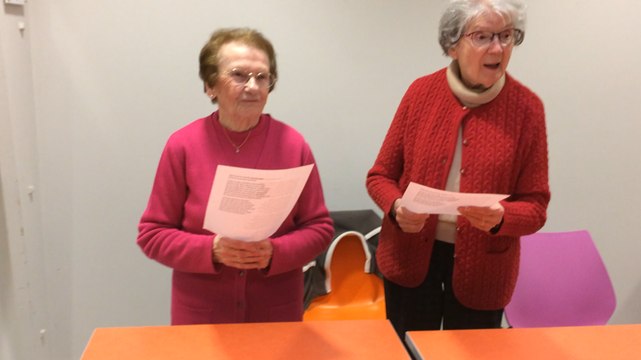 75 ans après leur rencontre, Solange et Geneviève chantent leurs retrouvailles