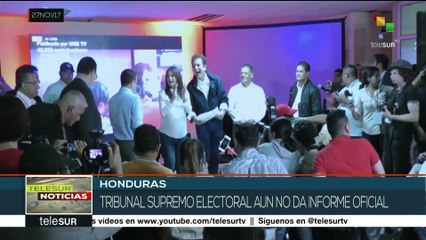 Alianza hondureña: Con triunfo virtual de Nasralla vencimos el fraude