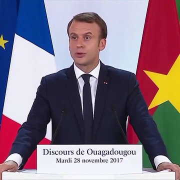Emmanuel Macron demande la route au Burkina Faso