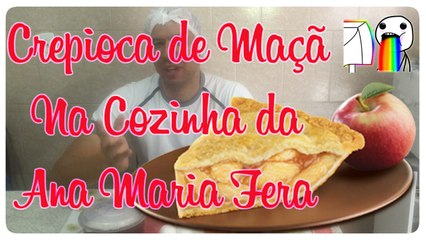 Crepioca de Maçã - Simples e rápida e saudável