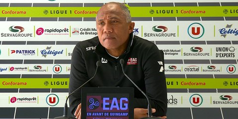 Le point presse d'Antoine Kombouaré avant EAG-MHSC