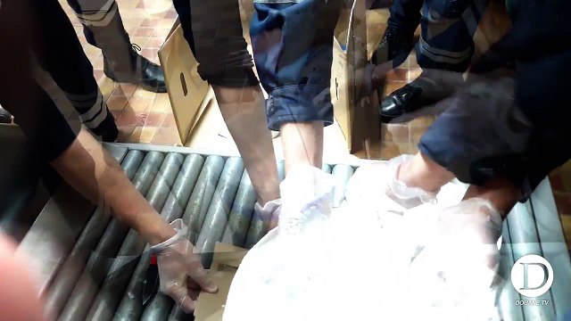 110.000 euros trouvés dans des pots de peinture blanche par la Douane