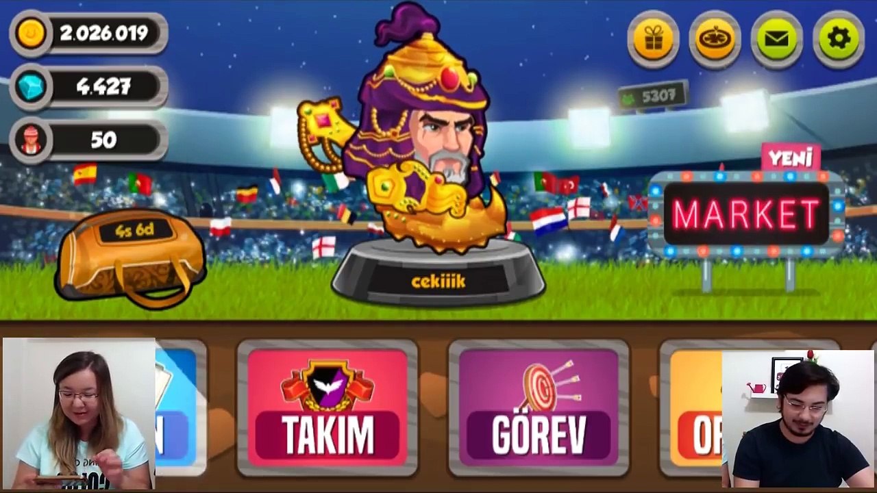 KANALDAN VİDEO SİLME CEZALI! ONLİNE KAFA TOPU (ÇİFT FACECAM)