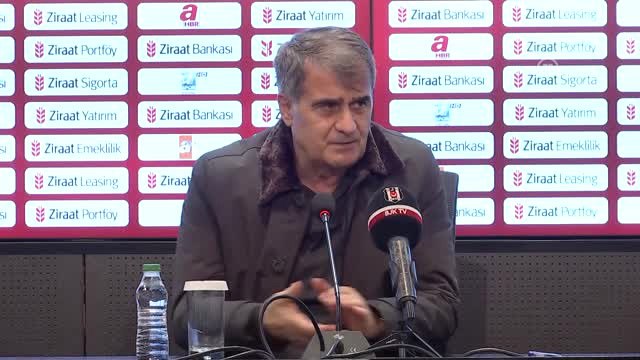 Beşiktaş-Grandmedical Manisaspor Maçının Ardından - Şenol Güneş (2)