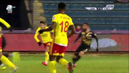 1-0 Souleymane Doukara Goal Turkey  Turkiye Kupasi  Round 5 - 28.11.2017 Osmanlispor FK 1-0 Yeni...
