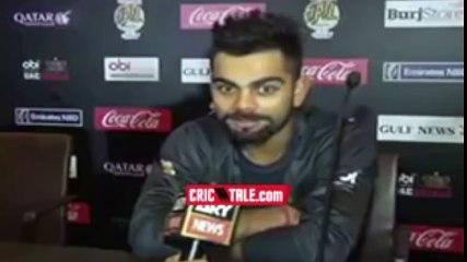Virat Kohli's Message for Karachi Kings for PSL