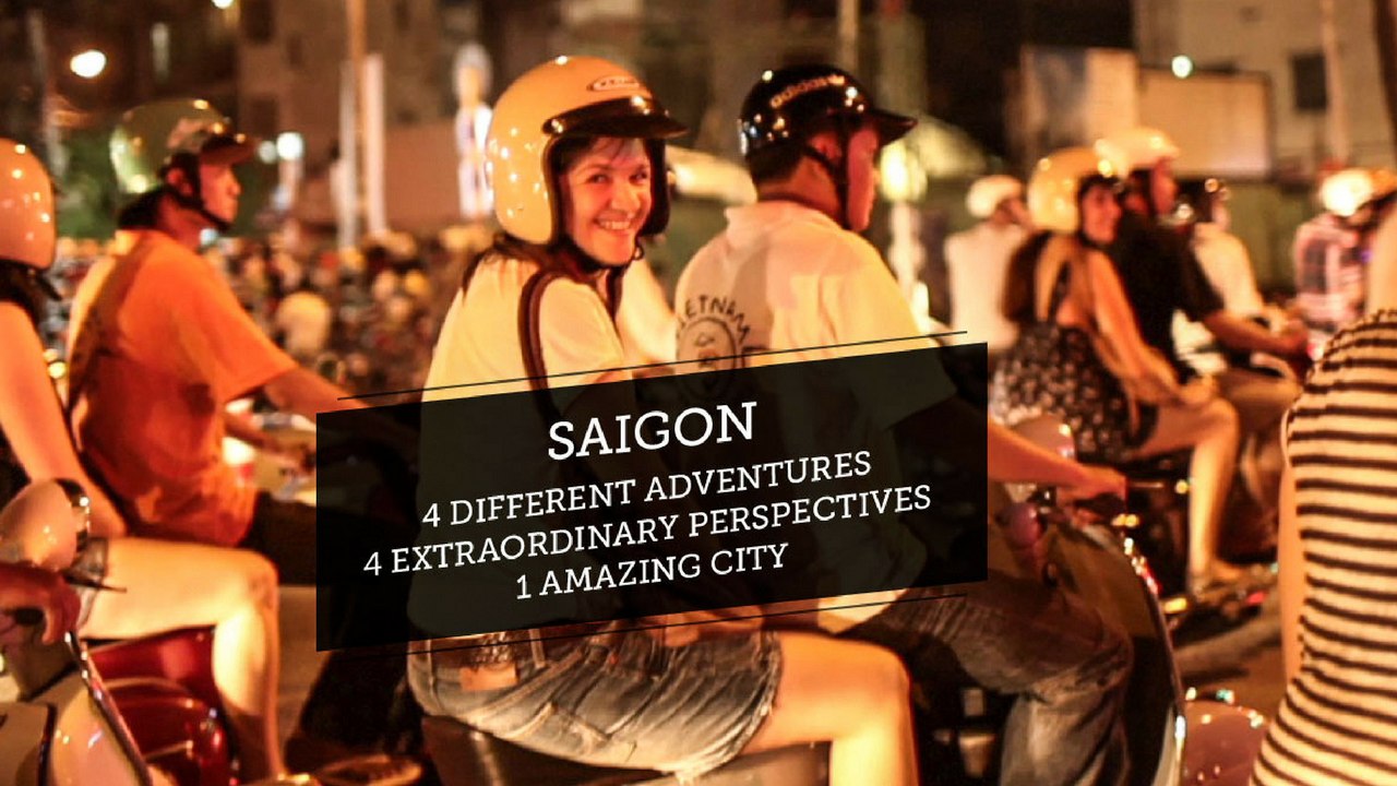 Vietnam Vespa - SAIGON AFTER DARK. (Travel Film)