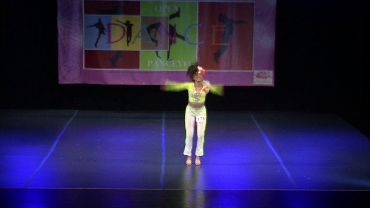OPEN DANCE PANČEVO 2017 - Sara Pavlovski - Disco dance freestyle Solo f Senior