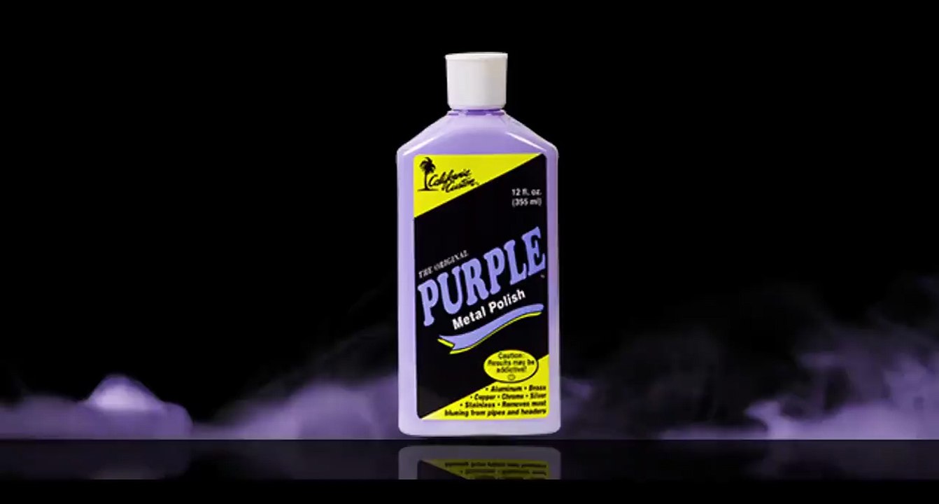 California Custom Products - Purple Metal Polish