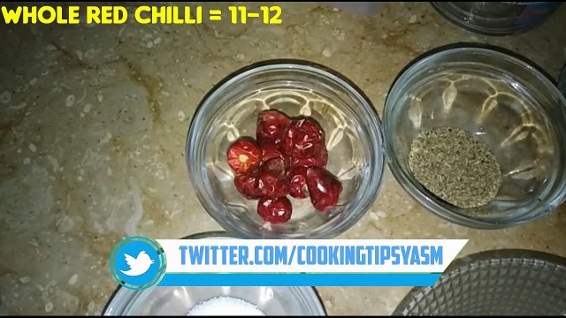 HOMEMADE CHAAT MASALA | RECIPE IN URDU/HINDI | چاٹ مصالحہ/चाट मसाला | HOW TO MAKE CHAAT MASALA