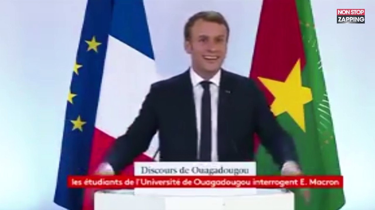 Emmanuel Macron au Burkina Faso : Le président burkinabé quitte la salle lors de son discours (vidéo)