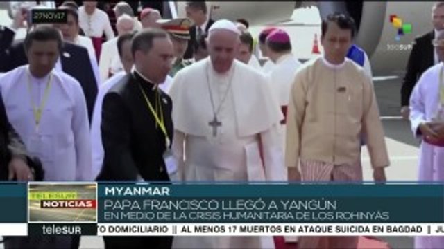 Aumentan las expectativas ante llegada del Papa Francisco a Myanmar
