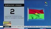 Al menos dos muertos en ataques en el norte de Burkina Faso