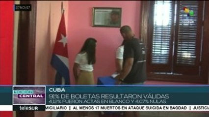 Más del 85 % del padrón electoral ejerció su derecho al voto en Cuba