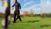 Golf or football: These trick shots are pushing the boundaries of golf
