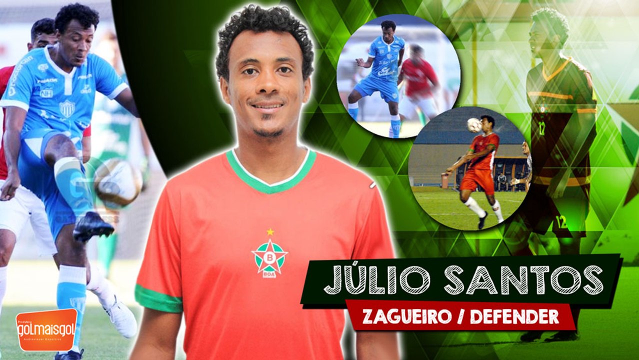 JÚLIO SANTOS - Júlio César dos Santos - Zagueiro - www.golmaisgol.com.br