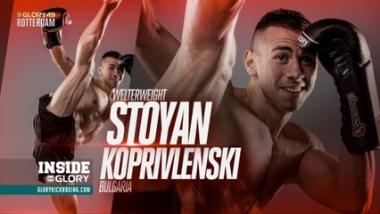 GLORY 49 Rotterdam: Stoyan Koprivlenksi prepares for lightweight contender tournament
