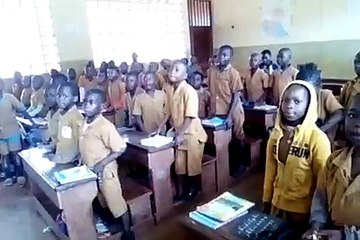 Instruction civique école de Banka au cameroun