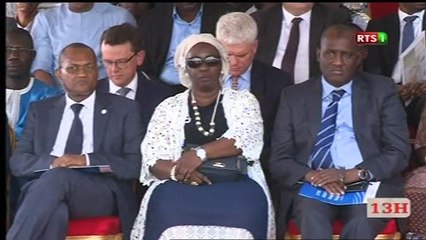 Pose Premiere pierre port Minéralier vraquier de Bargny Sendou par le Premier Ministre Bou Abdalah DIONE