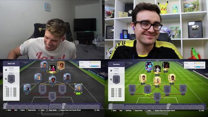 ULTIMATE SQUAD BUILDER SHOWDOWN VS AJ3FIFA!!! (Fifa 18 Ultimate Team)