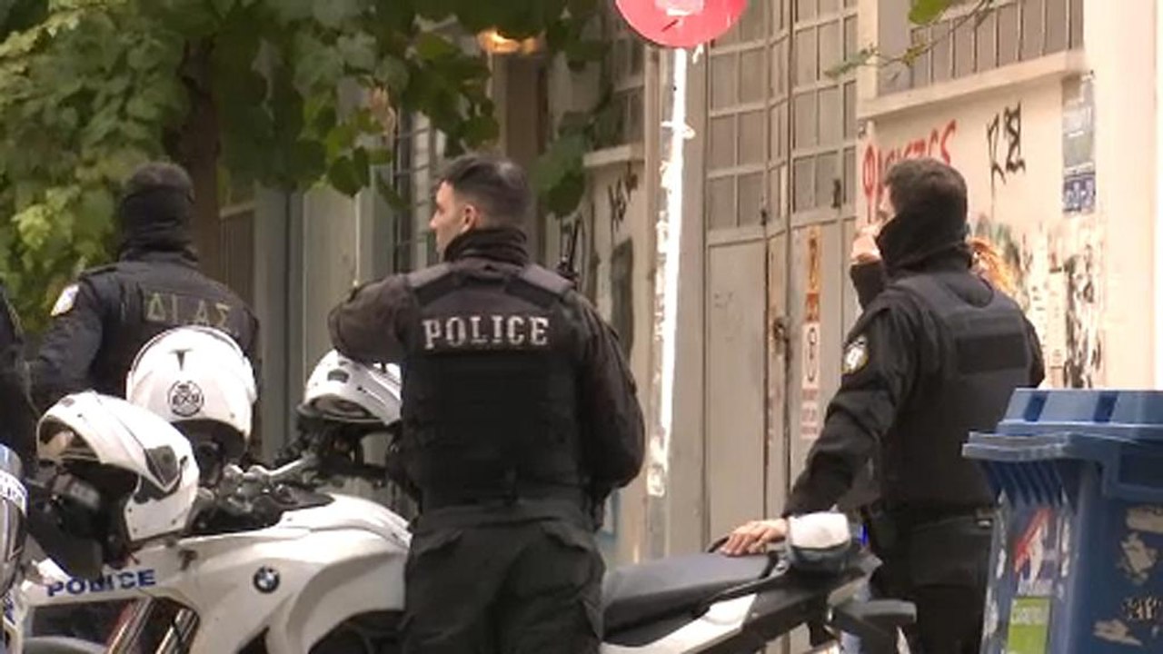 Atina'da terör operasyonu