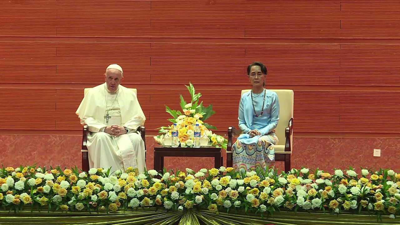 En Birmanie, le pape n'évoque pas directement les Rohingyas (2)