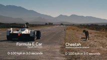 Formule E - Vergne se teste face à un guépard