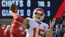 Brandt: 'Go-time' for Mahomes could come at 'halftime' this week