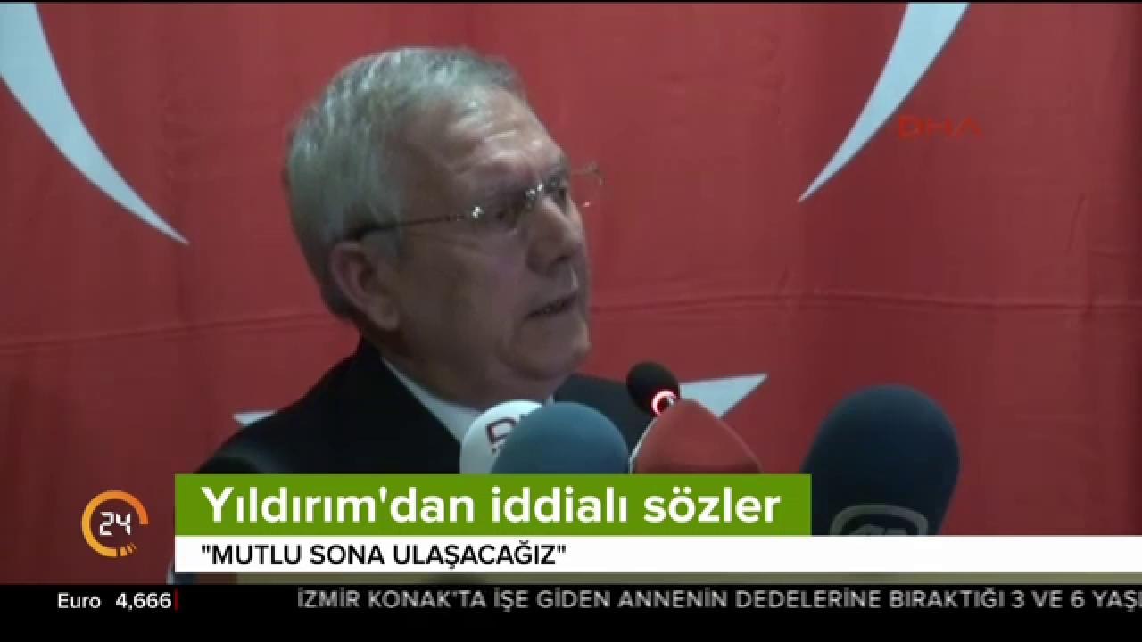 Yıldırım'dan iddialı sözler