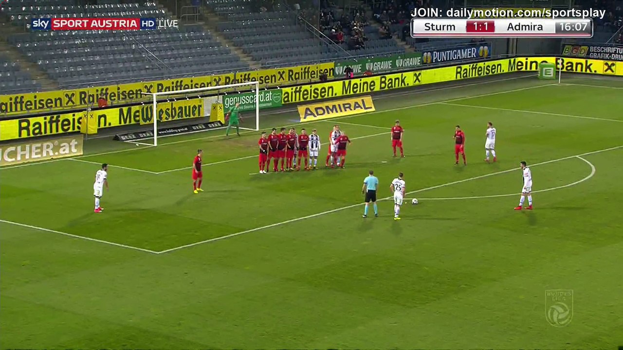 Peter Zulj Goal HD - Sturm Graz 2 - 1 Admira - 28.11.2017 (Full Replay)