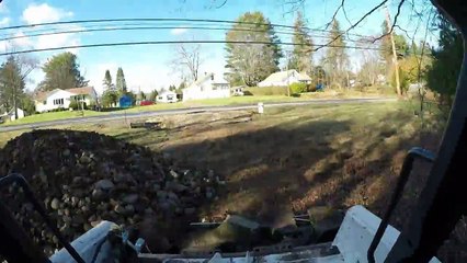 Installing a driveway entrance