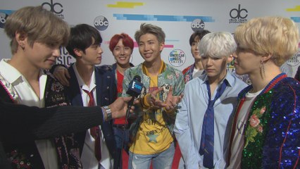 BTS Talks "Amazing" Performance at 2017 AMAs