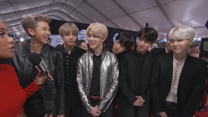 BTS Talks Emojis and More at the 2017 AMAs
