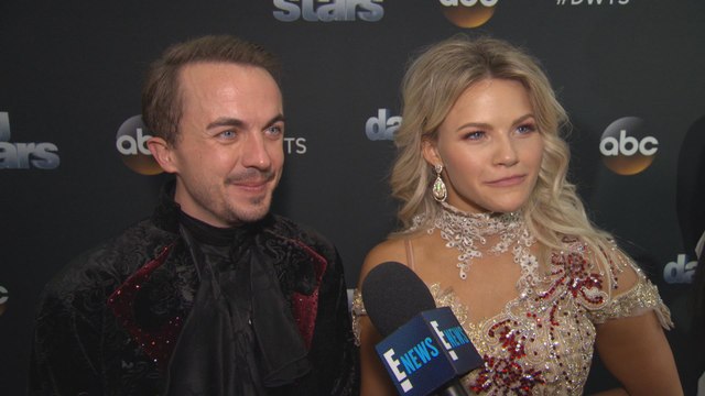 Frankie Muniz & Witney Carson Talk Perfect DWTS Scores